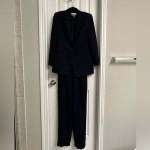 Vintage navy blue suit